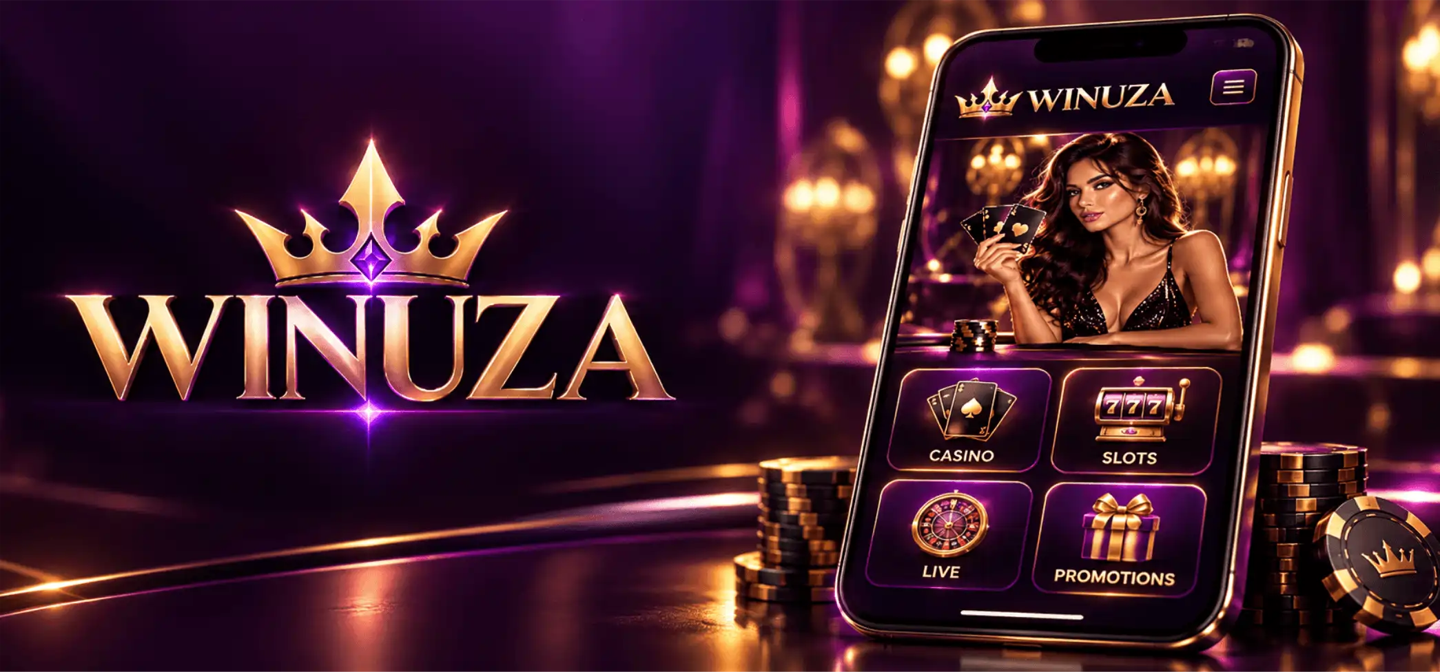 Winuza Casino App Screenshot